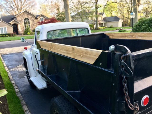 1956 White Ford F-100 Cab & Chassis