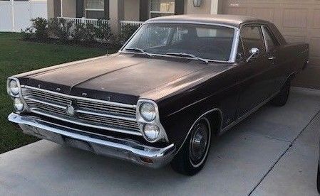 1966 Burgundy Ford Fairlane Coupe