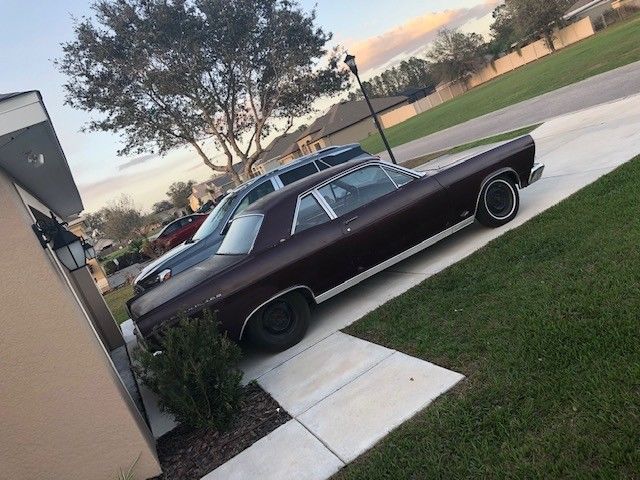 1966 Burgundy Ford Fairlane Coupe