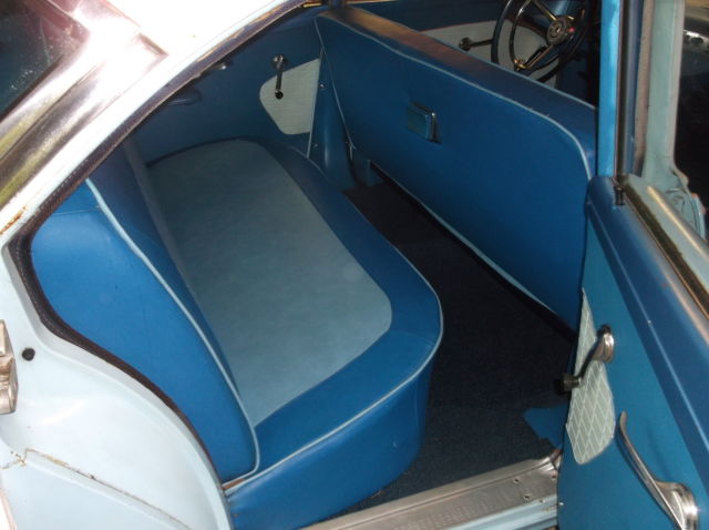 1957 Blue Ford Fairlane Sedan
