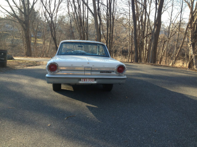 1959 white Ford Fairlane Sedan