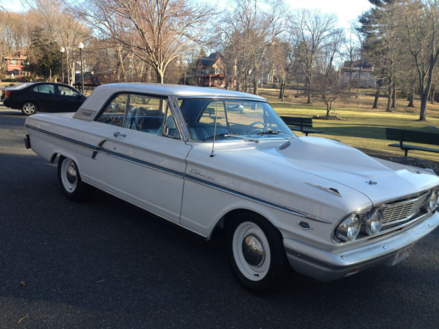 1959 white Ford Fairlane Sedan