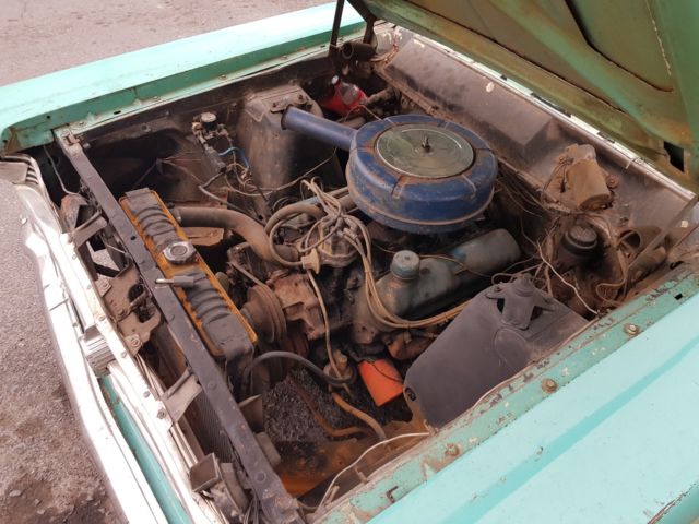 1966 Teal Ford Fairlane Sedan