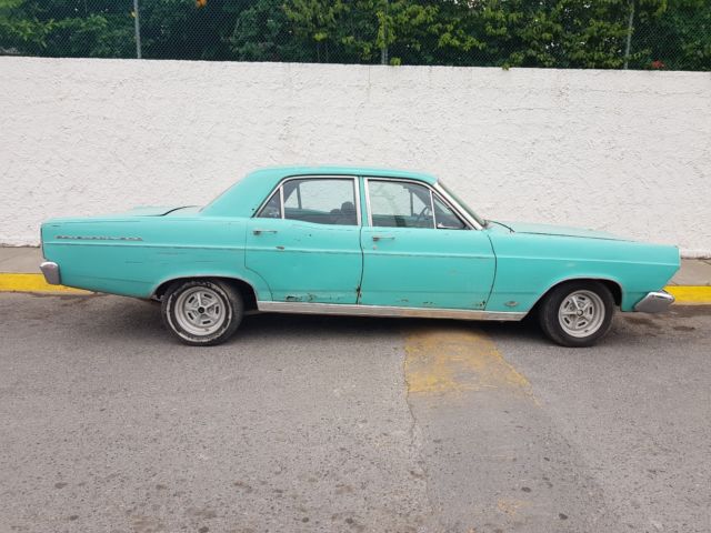 1966 Teal Ford Fairlane Sedan
