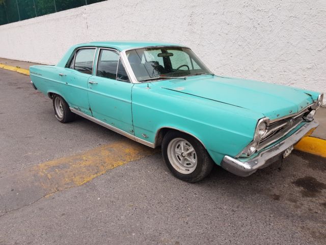 1966 Teal Ford Fairlane Sedan
