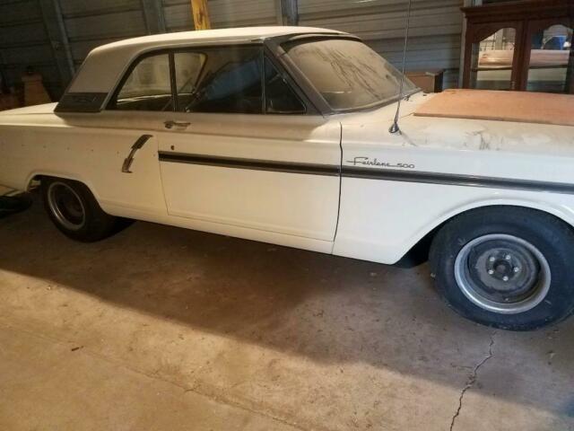1964 White Ford Fairlane Coupe