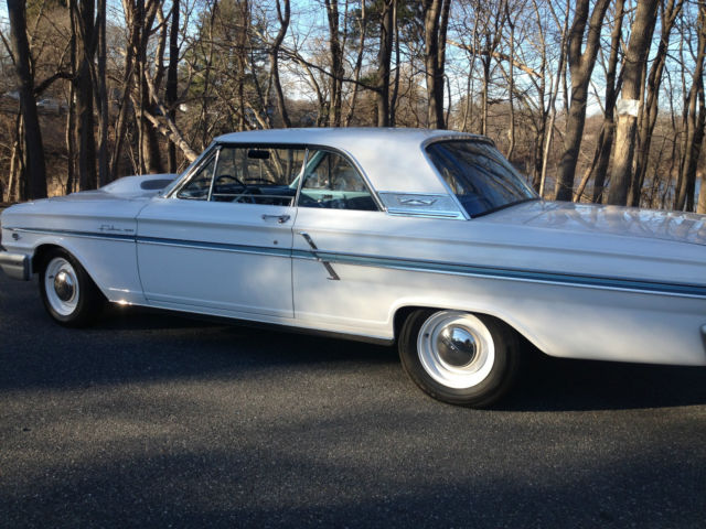 1959 white Ford Fairlane Sedan
