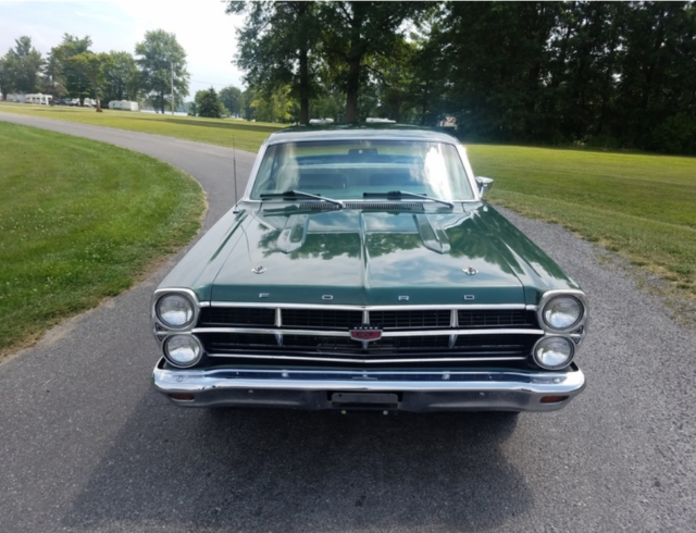1967 Green Ford Fairlane Coupe