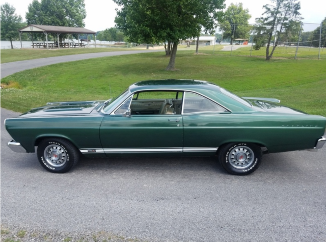 1967 Green Ford Fairlane Coupe