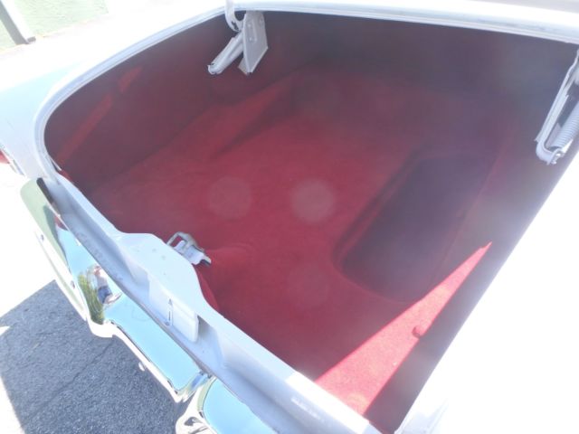 1957 White Ford Fairlane Sedan