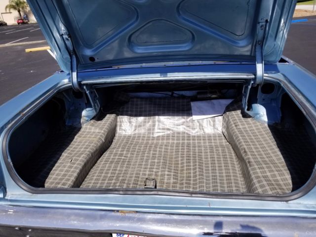 1967 Blue Ford Fairlane Convertible