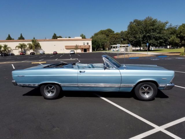 1967 Blue Ford Fairlane Convertible