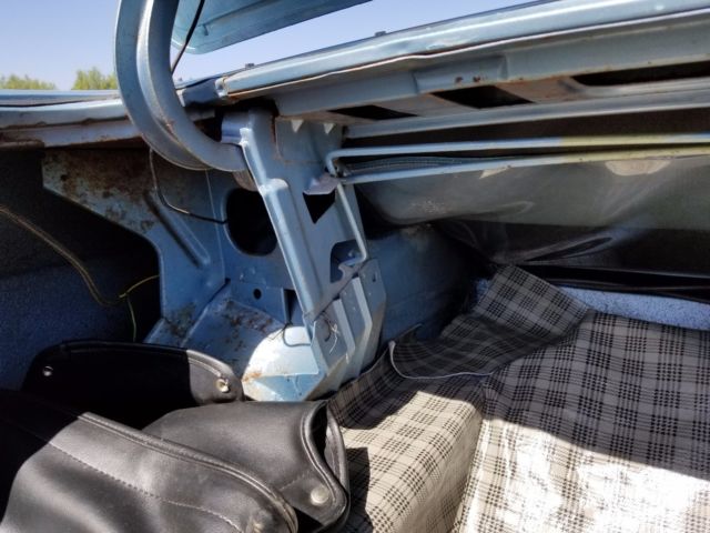 1967 Blue Ford Fairlane Convertible