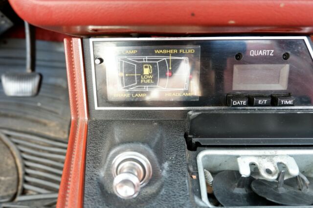 1981 Burgundy Chevrolet El Camino Coupe