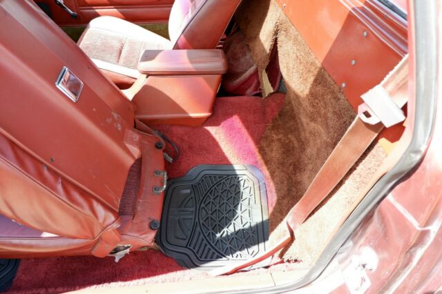 1981 Burgundy Chevrolet El Camino Coupe