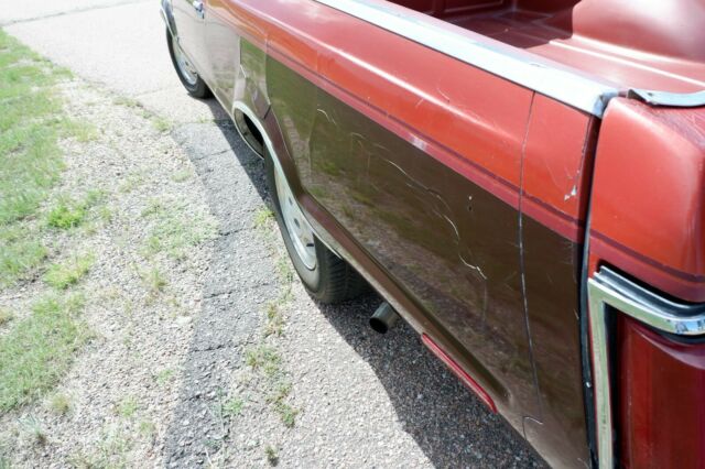 1981 Burgundy Chevrolet El Camino Coupe