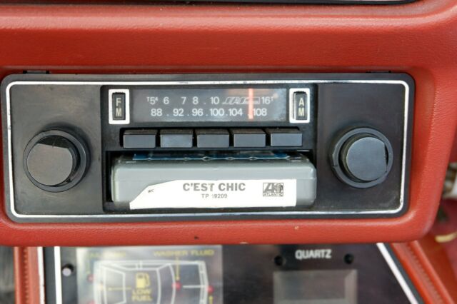 1981 Burgundy Chevrolet El Camino Coupe