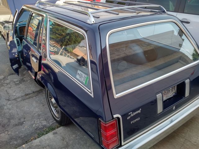 1983 Blue Ford Fairmont Wagon