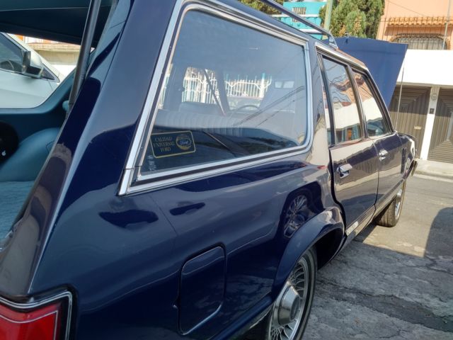 1983 Blue Ford Fairmont Wagon