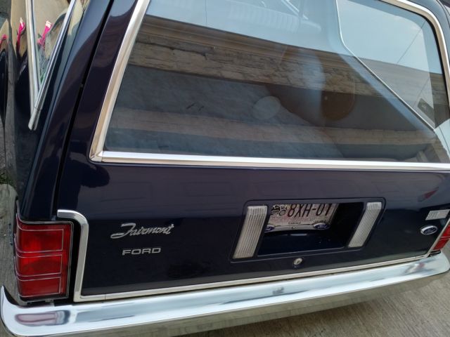 1983 Blue Ford Fairmont Wagon