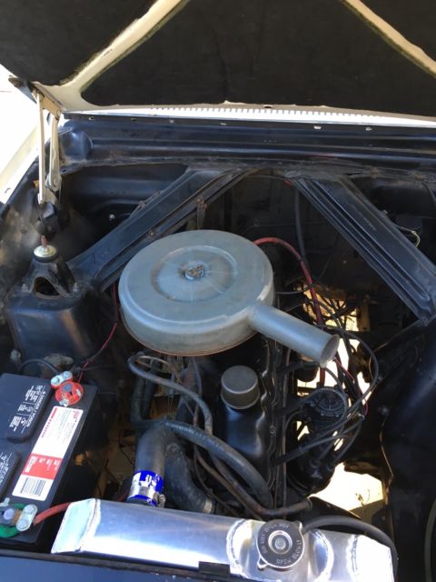 1962 White Ford Falcon Sedan