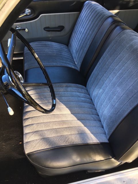 1962 White Ford Falcon Sedan