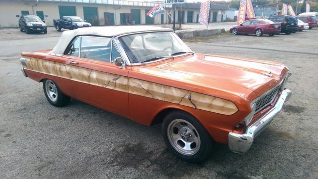 1964 Orange Ford Falcon Convertible