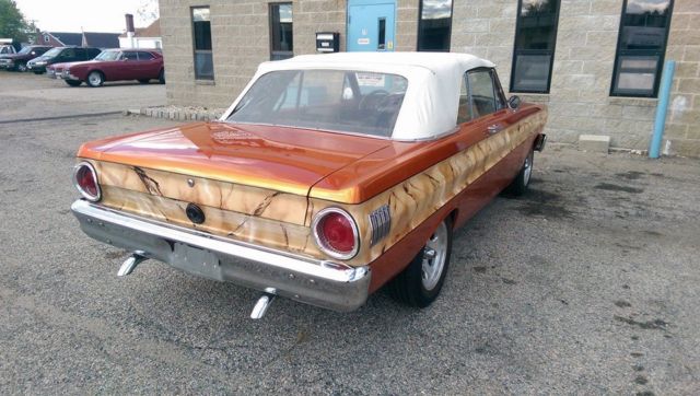 1964 Orange Ford Falcon Convertible