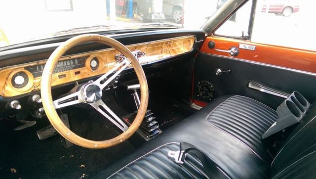 1964 Orange Ford Falcon Convertible