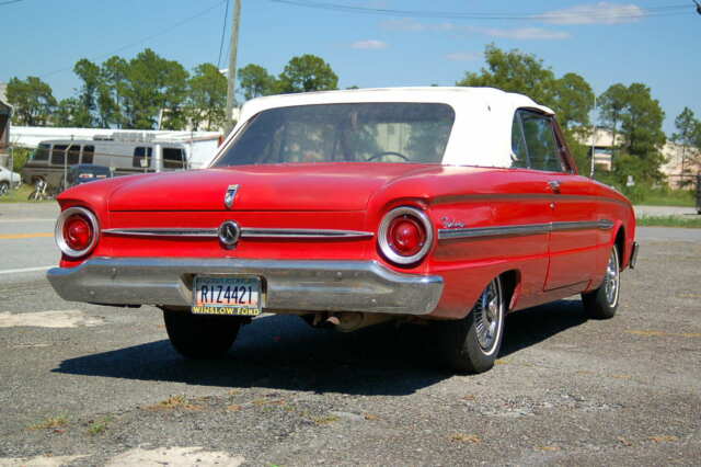 1964 Yellow Ford Falcon Convertible