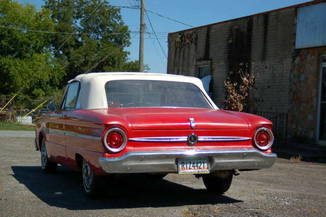 1964 Yellow Ford Falcon Convertible
