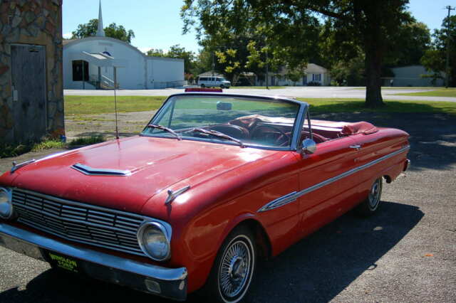 1964 Yellow Ford Falcon Convertible