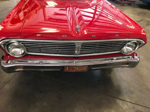 1965 Red Ford Deluxe Wagon