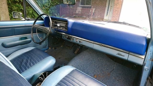 1969 Blue Ford Falcon Coupe