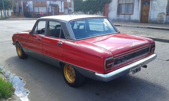 1980 Red Ford Falcon Sprint Sedan