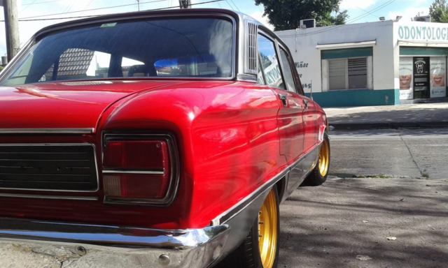 1980 Red Ford Falcon Sprint Sedan