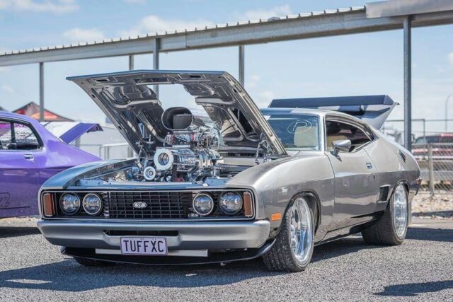 1977 Silver Ford Falcon Coupe