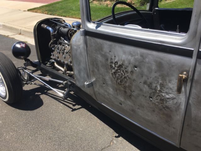 1926 Clear coat metal Ford Five window coupe Coupe
