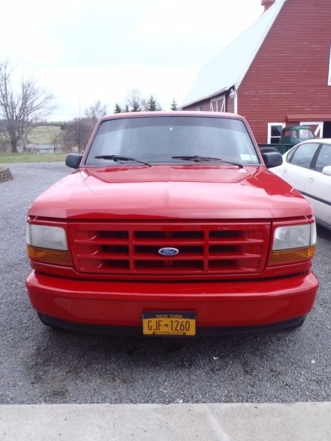 1993 Red Ford F-150