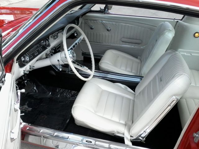 1965 Red Ford Mustang Coupe