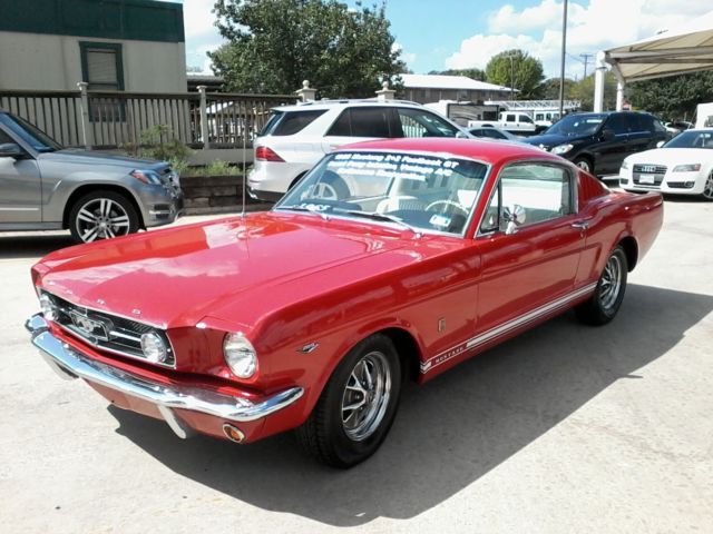 1965 Red Ford Mustang Coupe