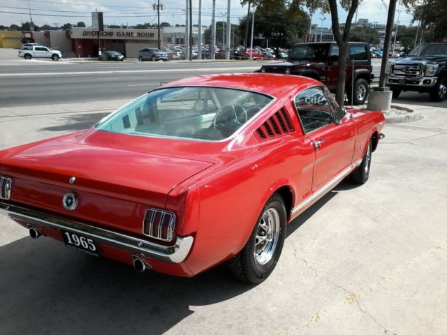 1965 Red Ford Mustang Coupe