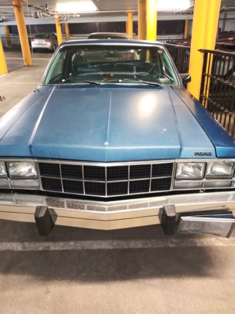 1978 Lapis Blue Ford Futura Coupe