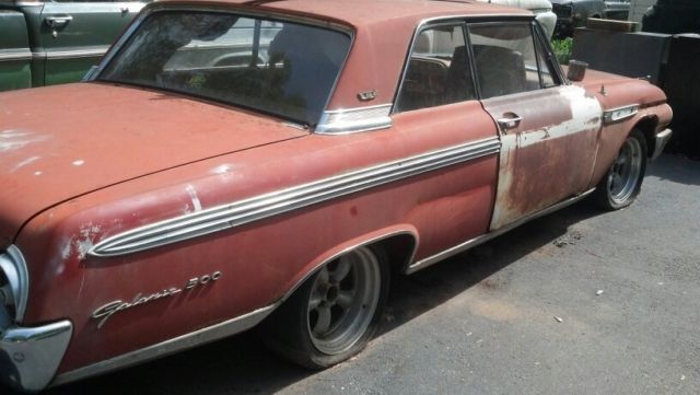 1962 Red Ford Galaxie Coupe