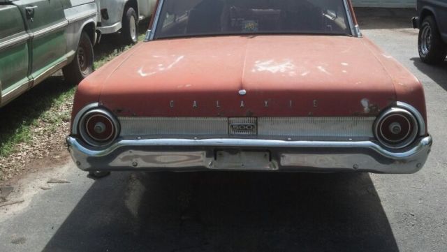 1962 Red Ford Galaxie Coupe