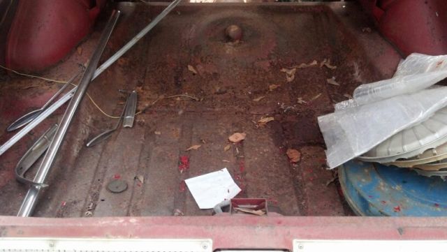 1962 Red Ford Galaxie Coupe