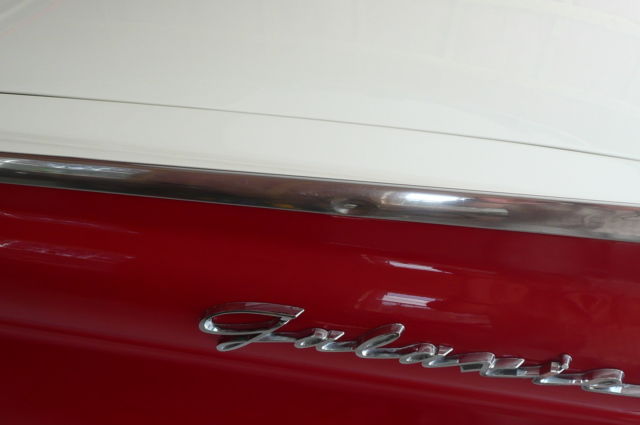 1959 Red Ford Galaxie Coupe