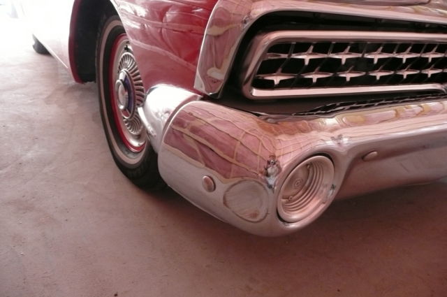 1959 Red Ford Galaxie Coupe