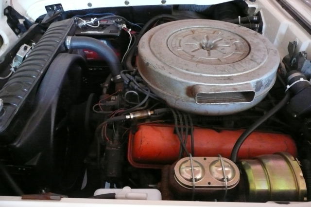 1959 Red Ford Galaxie Coupe