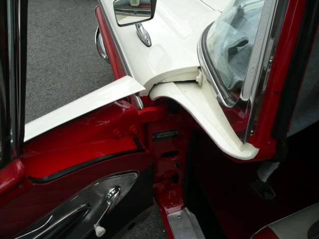 1959 Red Ford Galaxie Coupe